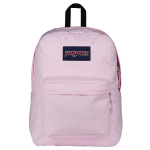 Plecak sportowo-turystyczny dla dorosłych Superbreak Backpack 26 L. Czerwone plecaki Jansport. Za 139,99 zł.