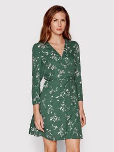Samsøe Samsøe Sukienka letnia Britt F22200187 Zielony Regular Fit. Zielone kombinezony Samsøe & Samsøe, na lato, xl, bez wzorów, z wiskozy, bez kołnierzyka, bez ramiączek. Za 469,99 zł.