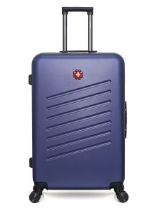 SWISS KOPPER Walizka "Zurich" w kolorze granatowym - 47 x 75 x 29 cm rozmiar: onesize. Niebieskie walizki SWISS KOPPER, bez wzorów, z materiału. Za 260,99 zł.