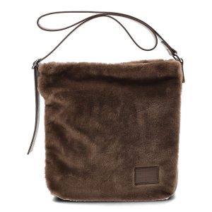 Brązowa Torebka Big Star Modna Shopperka Damska. Brązowe shopper bag Big Star, bez wzorów, z materiału, na ramię, bez dodatków. Za 169,00 zł.
