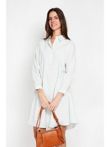 William de Faye Sukienka w kolorze białym rozmiar: 40. Białe sukienki William de Faye, bez wzorów, klasyczne, bez kołnierzyka, bez ramiączek, midi. Za 143,99 zł.