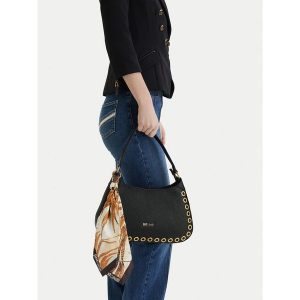 Torebka Just Cavalli. Czarne torebki klasyczne Just Cavalli, bez wzorów, bez dodatków. Za 683,99 zł.