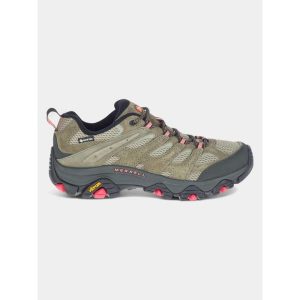 Buty turystyczne damskie Merrell Moab 3 GTX. Czarne buty trekkingowe Merrell, z gore-texu, bez zapięcia. W wyprzedaży za 585,25 zł.