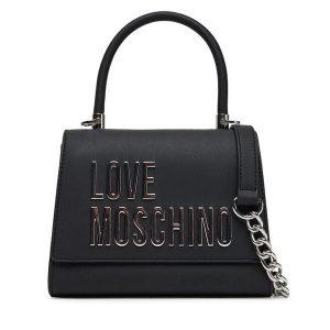 Torebka LOVE MOSCHINO. Czarne torebki klasyczne LOVE MOSCHINO, bez wzorów, bez dodatków. Za 669,99 zł.