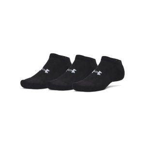 Under Armour UA PERFORMANCE COTTON 3PK NS Skarpetki unisex. Czarne skarpetki Under Armour, bez wzorów, z bawełny. W wyprzedaży za 48,99 zł.