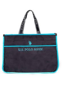 U.S. Polo Assn. Shopper bag w kolorze czarnym - 46 x 35 x 18 cm rozmiar: onesize. Czarne shopper bag U.S. Polo Assn., bez wzorów, z materiału, bez dodatków. Za 175,67 zł.