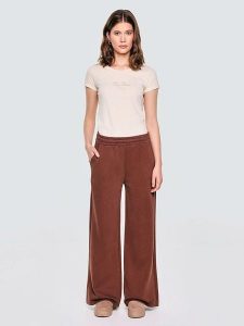 BIG STAR Koszulka w kolorze beżowym rozmiar: XL. Brązowe bluzki Big Star, xl, bez wzorów, z bawełny, retro, bez kołnierzyka, bez ramiączek. Za 37,99 zł.