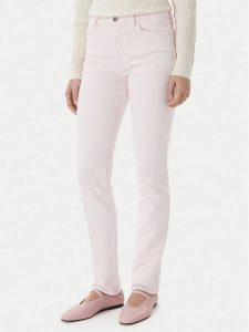 Tommy Hilfiger Jeansy WW0WW48579 Różowy jasny Slim Fit. Czerwone jeansy TOMMY HILFIGER, bez wzorów, z bawełny. Za 409,99 zł.