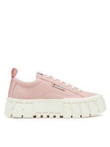 Tommy Jeans Trampki EN0EN02793 Różowy. Czerwone trampki Tommy Jeans, bez wzorów, z jeansu, bez zapięcia. Za 239,99 zł.