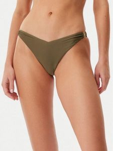Guess Dół od bikini E5GO38 MC04R Zielony. Zielone bikini Guess, z aplikacjami, z syntetyku. Za 179,99 zł.