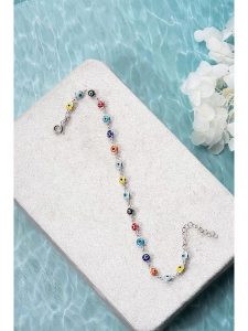 Lodie Silver Srebrna bransoletka z elementami ozdobnymi rozmiar: onesize. Szare bransoletki Lodie Silver, srebrne. Za 113,99 zł.