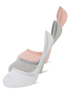 Calvin Klein Skarpety w 3-paku Kobiety różowy|szary|biały jednolity, 39-42. Białe skarpetki Calvin Klein, bez wzorów, z bawełny. Za 74,95 zł.