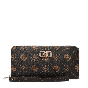 Portfel Guess. Brązowe portfele Guess, z aplikacjami. Za 299,99 zł.