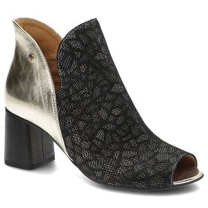Czarne Botki Maciejka Eleganckie Skórzane Buty. Czarne botki Maciejka, bez wzorów, ze skóry, z otwartym noskiem, bez obcasa, na obcasie, bez zapięcia. Za 329,00 zł.
