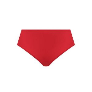 Figi damskie Elomi Smooth. Czerwone figi ELOMI, bez wzorów. Za 144,00 zł.