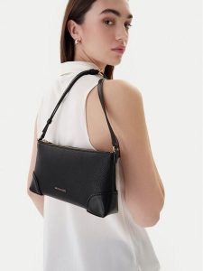 MICHAEL Michael Kors Torebka 32R6G1WC1V Czarny. Czarne torebki klasyczne MICHAEL Michael Kors, bez wzorów, ze skóry, bez dodatków. Za 669,99 zł.