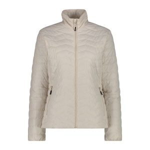 Damska wodoodporna kurtka zapinana na zamek CMP. Brązowe kurtki CMP, s, bez wzorów, bez kaptura. Za 346,00 zł.