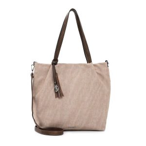 Emily & Noah Torebka Shopper E&N Elke Torby na zakupy 1 ct Nude Damski. Shopper bag Emily & Noah, z aplikacjami, z poliesteru, na ramię, zdobione, bez dodatków. Za 255,99 zł.