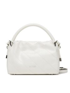 Guess Torebka Amys HWMY96 59160 Biały. Białe torebki klasyczne Guess, z aplikacjami, ze skóry, bez dodatków. Za 399,99 zł.