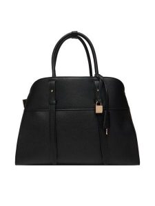 Aldo Torebka Allysa 14076779 Czarny. Czarne shopper bag ALDO, bez wzorów, ze skóry, bez dodatków. Za 249,99 zł.