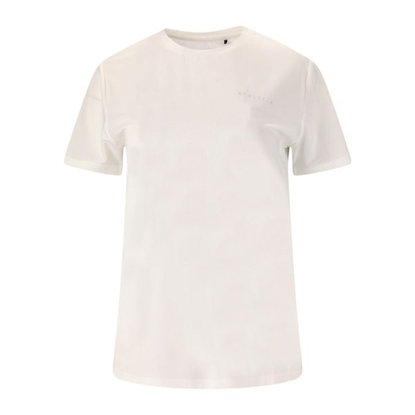 Koszulka damska Athlecia Unicorn. Białe bluzki Athlecia, bez wzorów, eleganckie, bez kołnierzyka, bez ramiączek. Za 127,00 zł.