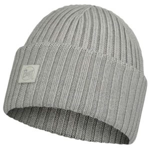 Czapka dla dorosłych Buff Ervin Merino Hat Beanie. Szare czapki Buff, bez wzorów, z wełny, sportowe. Za 135,34 zł.