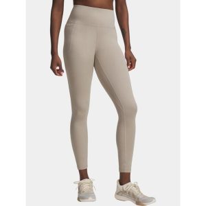 Legginsy Damskie Under Armour Meridian Ankle Leg. Brązowe legginsy Under Armour, bez wzorów. Za 399,00 zł.