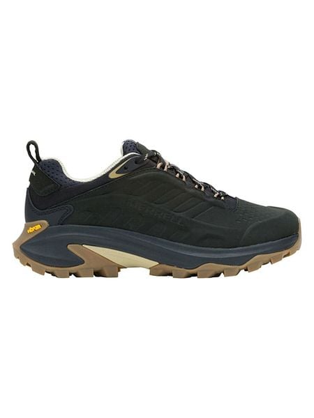 Merrell Skórzane buty trekkingowe "Moab Speed 2" w kolorze granatowo-czarnym rozmiar: 36. Czarne buty trekkingowe Merrell, bez zapięcia. Za 360,80 zł.