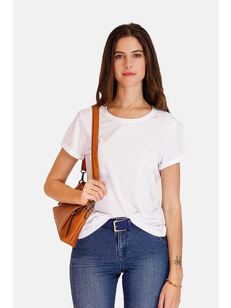 Le Jardin du Lin Koszulka w kolorze białym rozmiar: 42. Białe bluzki Le jardin du lin, bez wzorów, klasyczne, bez kołnierzyka, bez ramiączek. Za 61,46 zł.