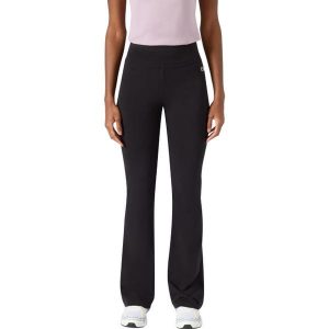 Legginsy damskie CHAMPION Flare Legging. Czarne legginsy Champion, bez wzorów, z bawełny, z podwyższonym stanem. Za 115,99 zł.