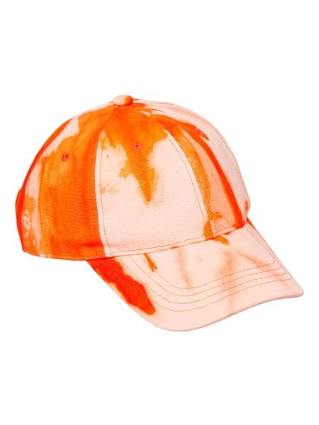 Becksöndergaard Czapka w kolorze pomarańczowym rozmiar: onesize. Pomarańczowe czapki Becksöndergaard, bez wzorów, z bawełny. Za 74,81 zł.