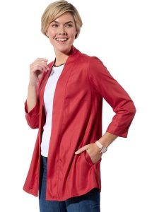 WITT WEIDEN Kardigan w kolorze czerwonym rozmiar: 42. Czerwone kardigany WITT WEIDEN, z wiskozy. Za 59,95 zł.