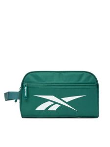 Reebok Kosmetyczka RBK-U1-002-SS25 Zielony. Zielone torebki klasyczne Reebok, bez wzorów, z materiału, bez dodatków. Za 69,99 zł.