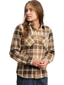 Black Diamond Koszula flanelowa "Projekt" w kolorze brązowo-jasnobrązowym rozmiar: XS. Brązowe koszule Black Diamond, xs, bez wzorów, z bawełny, bez kołnierzyka, bez ramiączek. Za 171,28 zł.