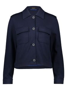 More & More Kurtka koszulowa w kolorze granatowym rozmiar: 42. Niebieskie kurtki More & More, bez wzorów, bez kaptura. Za 152,99 zł.