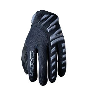 Rękawice ENDURO AIR - CZARNE - S/8. Czarne rękawiczki FIVE GLOVES, bez wzorów. Za 166,00 zł.