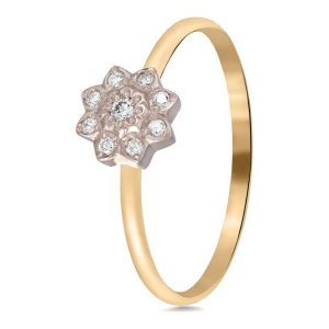 Wspaniały Pierścionek - , Brylant 0,06ct. Pierścionki marki W.KRUK. Za 1 890,00 zł.