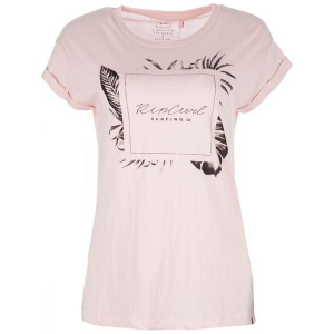 Rip Curl T-Shirt Damski Palm Beach L Jasnoróżowy. T-shirty marki Rip Curl. W wyprzedaży za 106,00 zł.