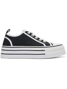Sixth Sens Sneakersy w kolorze biało-czarnym rozmiar: 38. Białe trampki Sixth Sens, bez wzorów, bez zapięcia. Za 118,56 zł.