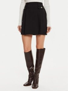 Morgan Spódnica trapezowa 242-JIWI.F Czarny Regular Fit. Czarne spódnice Morgan, bez wzorów, z syntetyku. Za 269,99 zł.