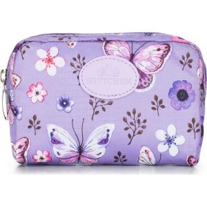 Kosmetyczka 87-3P-001-F1. Czerwone kosmetyczki marki Wittchen, z materiału. Za 29,00 zł.