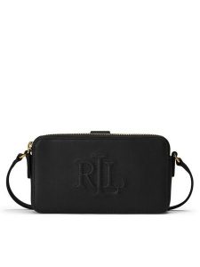LAUREN RALPH LAUREN Torebka 432951475002 Czarny. Czarne listonoszki Lauren Ralph Lauren, bez wzorów, ze skóry, bez dodatków. Za 579,99 zł.
