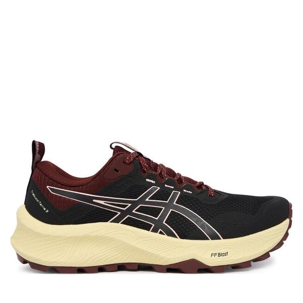 Buty do biegania Asics. Czarne buty sportowe ASICS, bez wzorów, bez zapięcia, do biegania. Za 449,99 zł.