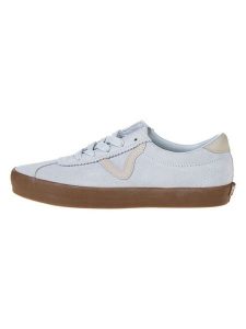 Vans Skórzane sneakersy "Sport Low" w kolorze błękitnym rozmiar: 42. Niebieskie trampki Vans, bez wzorów, ze skóry, bez zapięcia. Za 153,71 zł.