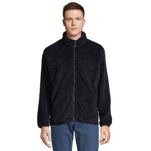 Bluza Polarowa Unisex Dla Dorosłych Z Zamkiem Błyskawicznym. Niebieskie kurtki SOL'S, na zimę, s, bez wzorów, z polaru, bez kaptura. Za 275,99 zł.