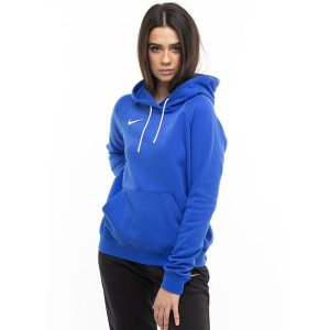 Bluza sportowa damska Nike Wmns Park 20 Fleece. Białe bluzy Nike, xl, bez wzorów, z kapturem. W wyprzedaży za 199,45 zł.