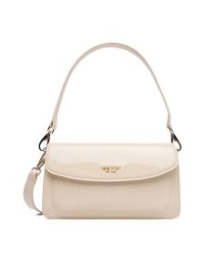 Nine West Torebka CEO-MISSISIPI-GLAR0 Beżowy. Brązowe torebki klasyczne Nine West, bez wzorów, z materiału, bez dodatków. Za 229,99 zł.