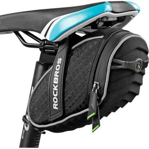 Sakwa Rowerowa Pod Siodełko Rockbros C16. Białe torebki klasyczne ROCKBROS, bez wzorów, bez dodatków. Za 89,99 zł.