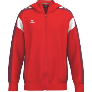 Kurtka treningowa Erima Celebrate 125 z kapturem czerwona Junior. Czerwone kurtki Erima, bez wzorów, z kapturem. Za 320,99 zł.