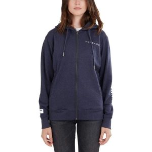 Bluza damska Fundango Neraly z kapturem. Niebieskie bluzy FUNDANGO, xl, bez wzorów, z kapturem. Za 279,90 zł.